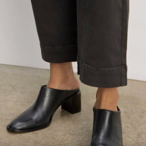 NEW! Everlane Black Straight Leg Pants - Picture 4 of 15